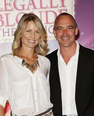 Lochie Daddo and Karina Brown