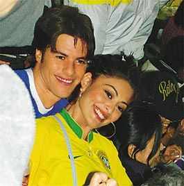 Juliana Paes and Carlos eduardo Batista