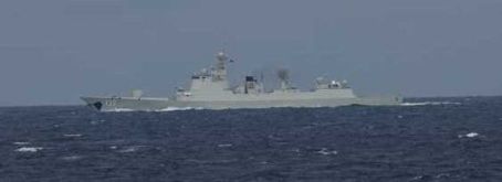 Chinese destroyer Suzhou