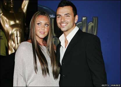 Michelle Heaton and Andy Scott-lee