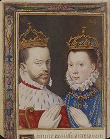 Philip II of Spain and Elisabeth of Valois