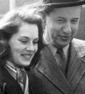 Viveca Lindfors and Folke Rogard