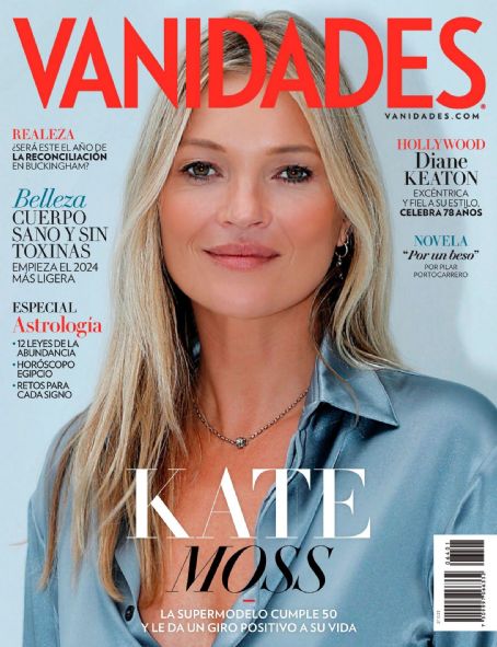 Kate Moss - Vanidades Magazine Cover [Mexico] (27 December 2023)
