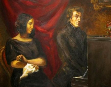 George Sand and Frederic Chopin