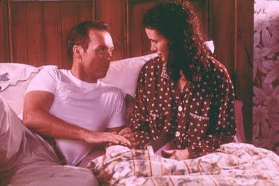 Michael Keaton and Andie MacDowell