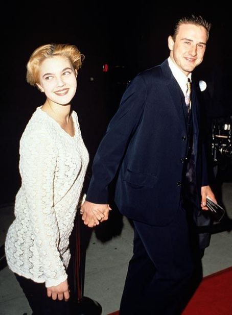 David Arquette and Drew Barrymore