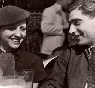 Gerda Taro and Robert Capa