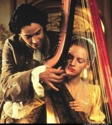 Uma Thurman and Keanu Reeves