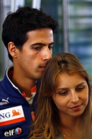 Lucas Di Grassi and Bianca Caloi