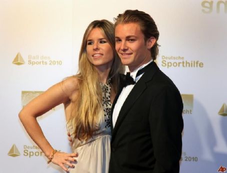 Nico Rosberg and Vivian Sibold