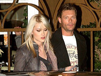 Tara Conner and Ryan Seacrest