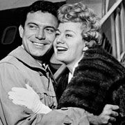Anthony Franciosa and Shelley Winters