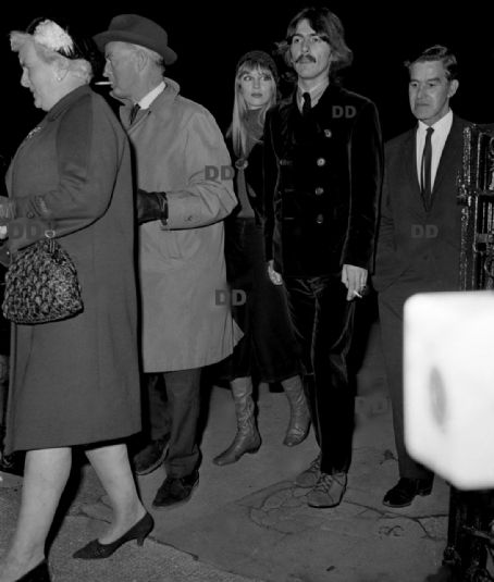 George and Pattie with Harold and Louise Harrison attended Brian ...