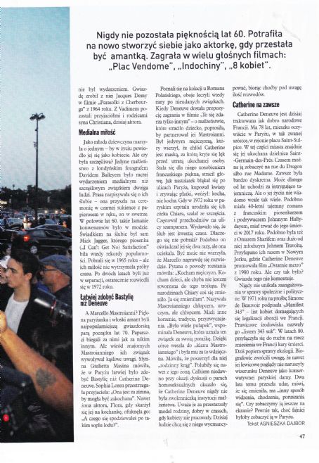 Catherine Deneuve - VIVA Magazine Pictorial [Poland] (21 July 2022)
