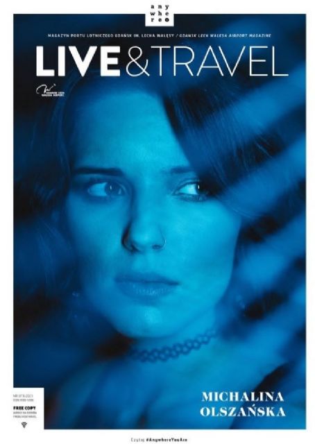 Michalina Olszanska - Live & Travel Magazine Cover [Poland] (April 2023)