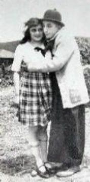 Lucille Carlisle and Larry Semon