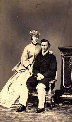 Maria Feodorovna (Dagmar of Denmark) and Nicholas Alexandrovich, Tsarevich Of Russia