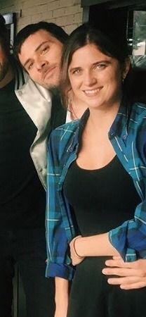 Sarah Jones and Mitch Rowland
