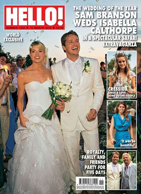 Isabella Calthorpe, Sam Branson - Hello! Magazine Cover [United Kingdom] (18 March 2013)