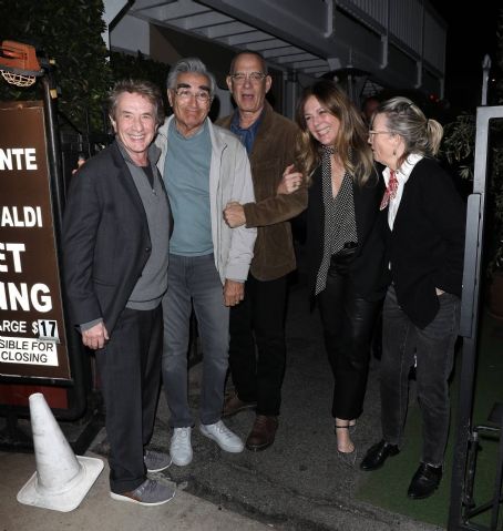 Rita Wilson – With Deborah Divine having dinner at Italian restaurant Giorgio Baldi