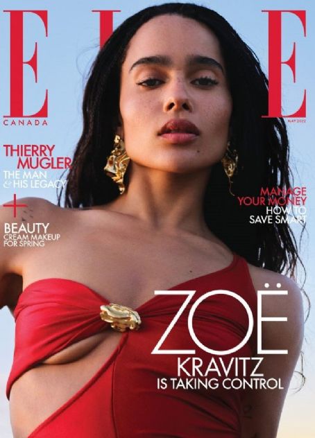 Zoë Kravitz - Elle Magazine Cover [Canada] (May 2022)
