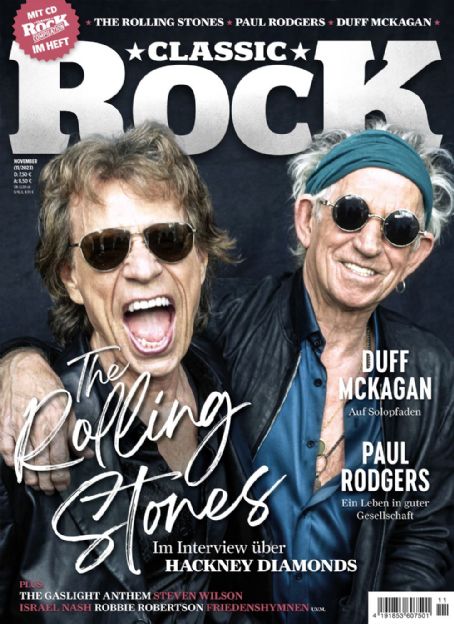 Mick Jagger - Classic Rock Magazine Cover [Germany] (November 2023)