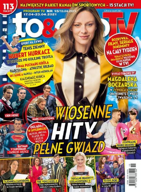 Magdalena Boczarska - To & Owo Magazine Cover [Poland] (17 April 2021)