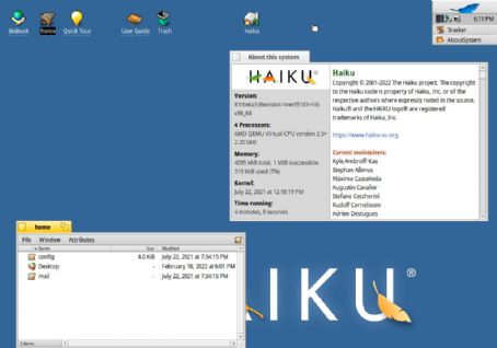 Haiku (operating system)