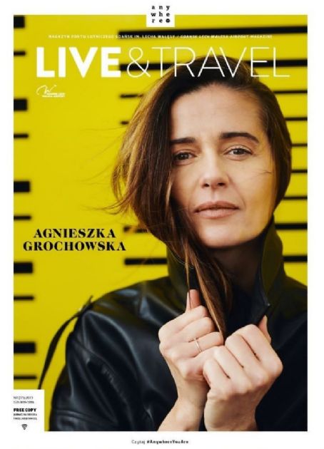 Agnieszka Grochowska Live And Travel Magazine June 2023 Cover Photo Poland