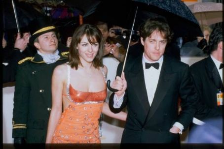 The 50th British Academy Film Awards - Elizabeth Hurley and Hugh Grant