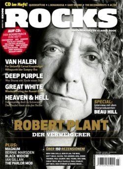 Robert Plant, Rocks Magazine Magazine March 2009 Cover Photo - Germany