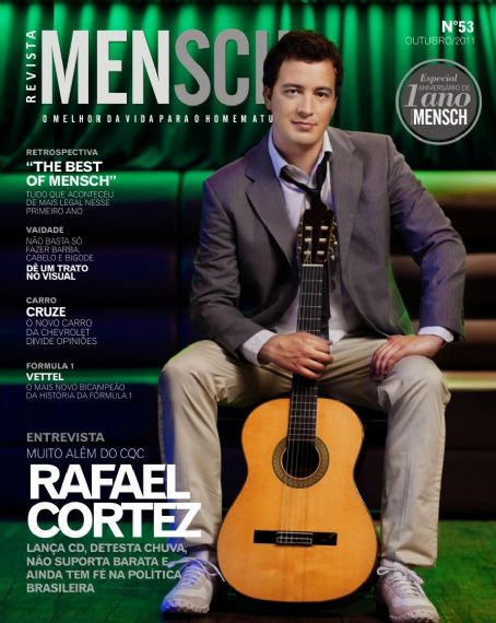 Rafael Cortez - Mensch Magazine Cover [Brazil] (13 October 2011)
