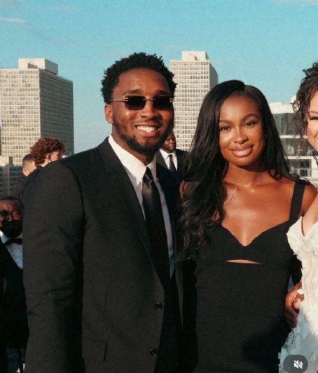 Coco Jones and Donovan Mitchell