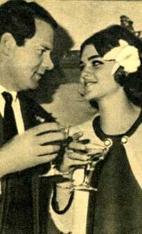 Tina Aumont and Christian Marquand