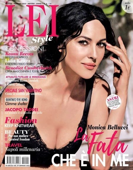 Monica Bellucci - LEI Magazine Cover [Italy] (February 2022)