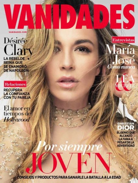 María José (singer), Vanidades Magazine February 2017 Cover Photo - Mexico