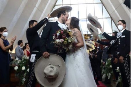 Camila Fernández and Francisco Barba - Marriage