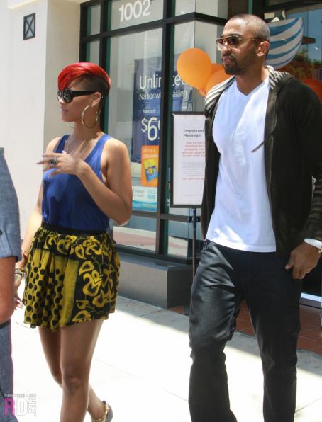 Rihanna and Matt Kemp in Las Vegas July 12, 2010 – Star Style