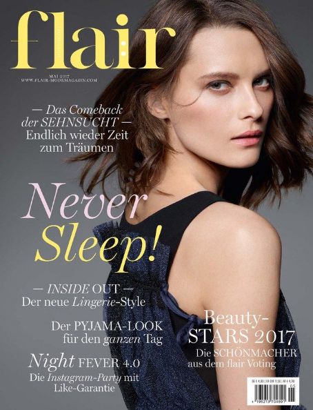 Elena Melnik, Flair Magazine May 2017 Cover Photo - Germany
