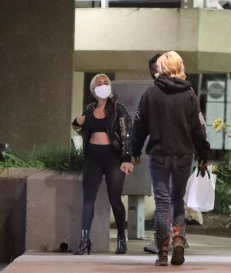 Lady Gaga And Boyfriend Michael Polansky – Leave A Restaurant In Malibu 