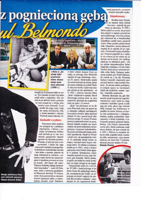 Jean-Paul Belmondo - Retro Magazine Pictorial [Poland] (April 2016)