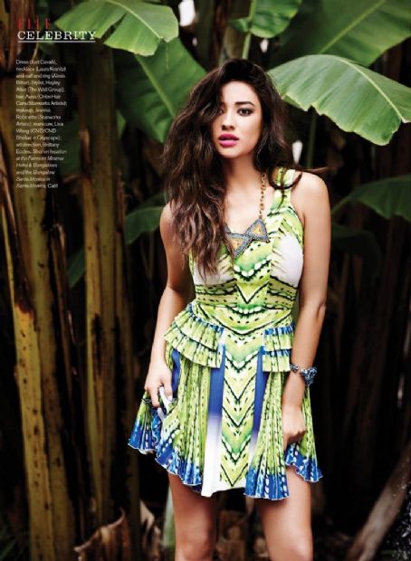 Shay Mitchell - Elle Magazine Pictorial [Canada] (July 2013)