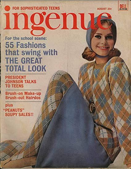 Agneta Marianne Frieberg, Ingenue Magazine August 1965 Cover Photo ...