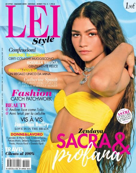 Zendaya - Lei Style Magazine Cover [Italy] (May 2022)