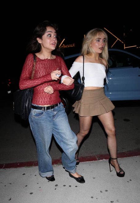 Sabrina Carpenter – Seen at Catch Steak in West Hollywood