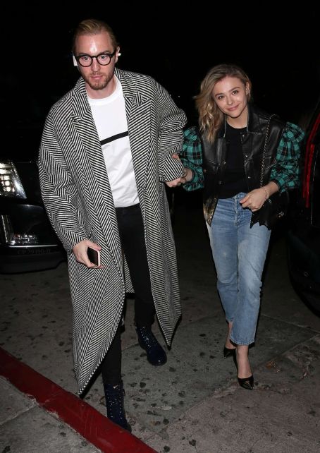 Chloe and Trevor Moretz – Arriving for a private ‘Louis Vuitton’ Dinner