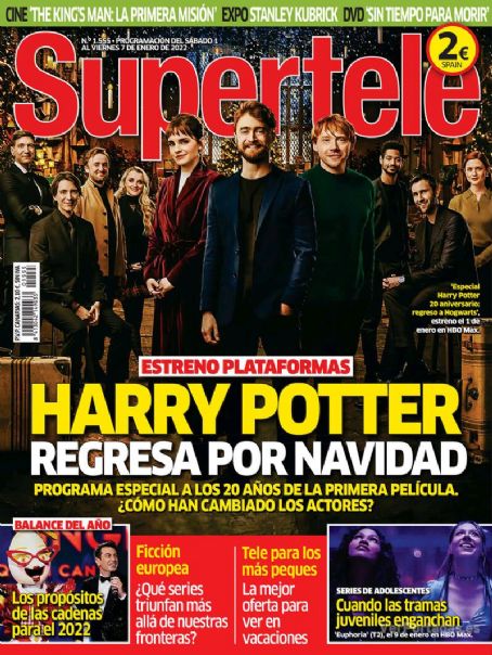 Daniel Radcliffe - Supertele Magazine Cover [Spain] (1 January 2022)