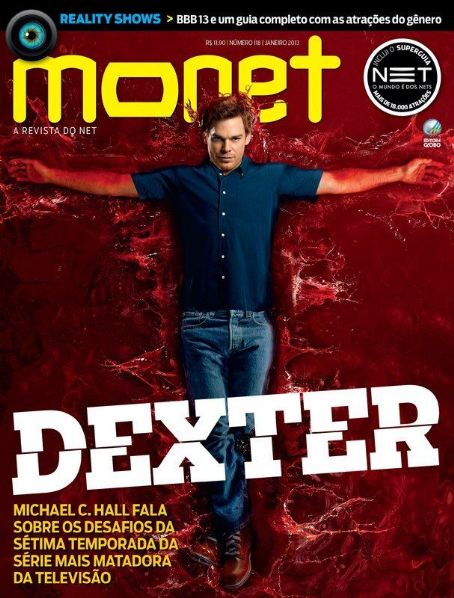 Dexter, Michael C. Hall - Monet Magazine Cover [Brazil] (January 2013)