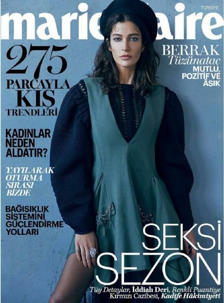 Marie Claire Magazine Turkey January 2018 Famousfix Com
