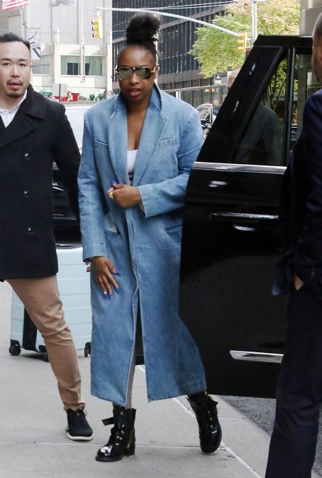 Jennifer Hudson – Arrives at The Late Show with Stephen Colbert